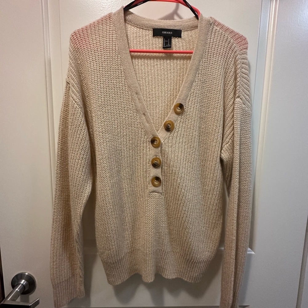 Women's Cream Sweater
